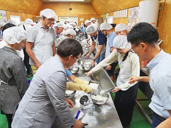 전통두부만들기